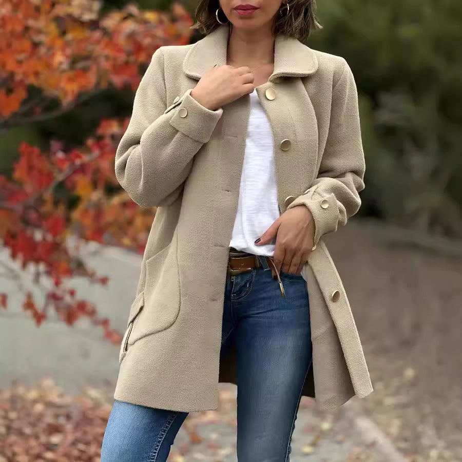 Geneviève | Manteau classique oversize